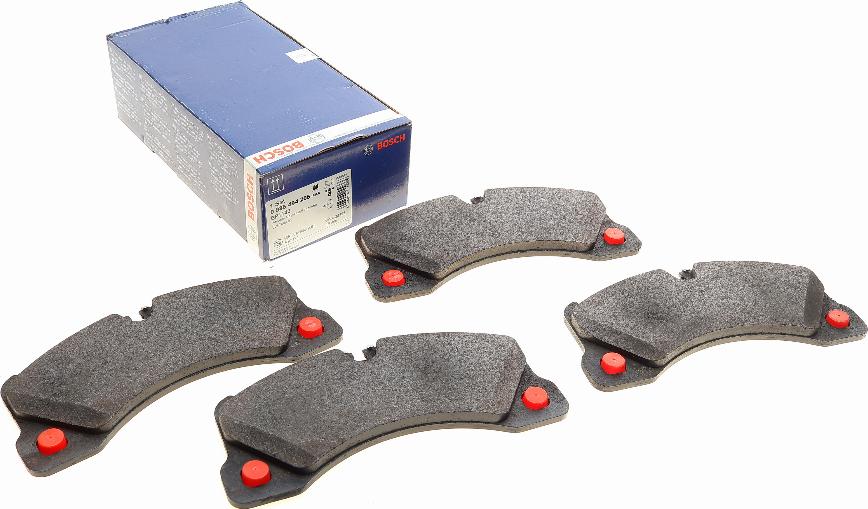 BOSCH 0 986 494 206 - Brake Pad Set, disc brake onlydrive.pro