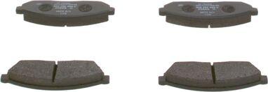 BOSCH 0 986 494 208 - Brake Pad Set, disc brake onlydrive.pro