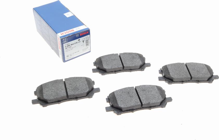 BOSCH 0 986 494 218 - Piduriklotsi komplekt,ketaspidur onlydrive.pro