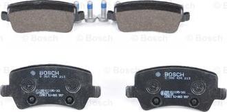 BOSCH 0 986 494 213 - Brake Pad Set, disc brake onlydrive.pro