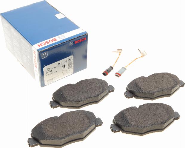 BOSCH 0 986 494 285 - Brake Pad Set, disc brake onlydrive.pro