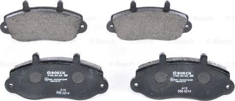 BOSCH 0 986 494 288 - Brake Pad Set, disc brake onlydrive.pro