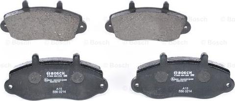 BOSCH 0 986 494 288 - Brake Pad Set, disc brake onlydrive.pro