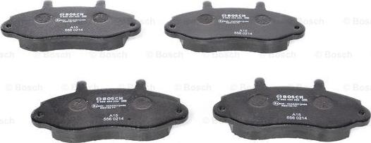 BOSCH 0 986 494 288 - Brake Pad Set, disc brake onlydrive.pro