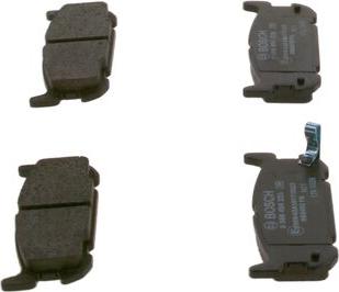 BOSCH 0 986 494 226 - Brake Pad Set, disc brake onlydrive.pro