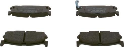 BOSCH 0 986 494 226 - Brake Pad Set, disc brake onlydrive.pro