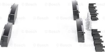 BOSCH 0 986 494 222 - Brake Pad Set, disc brake onlydrive.pro