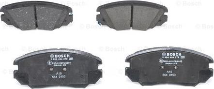 BOSCH 0 986 494 279 - Brake Pad Set, disc brake onlydrive.pro