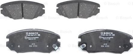 BOSCH 0 986 494 279 - Brake Pad Set, disc brake onlydrive.pro