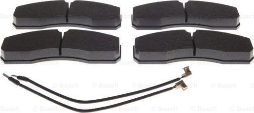 BOSCH 0 986 494 273 - Brake Pad Set, disc brake onlydrive.pro