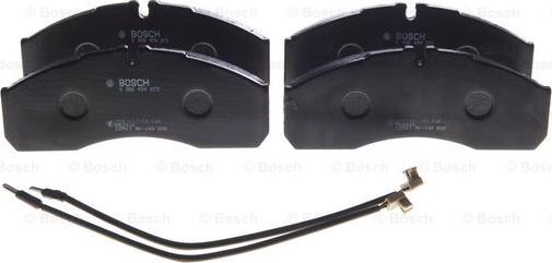 BOSCH 0 986 494 273 - Тормозные колодки, дисковые, комплект onlydrive.pro