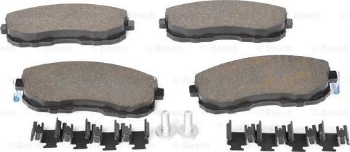 BOSCH 0 986 494 277 - Brake Pad Set, disc brake onlydrive.pro