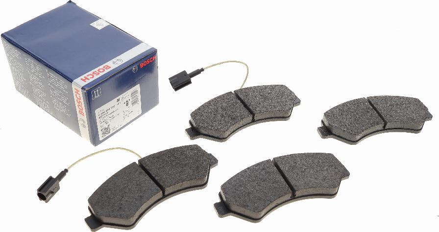 BOSCH 0 986 494 799 - Brake Pad Set, disc brake onlydrive.pro