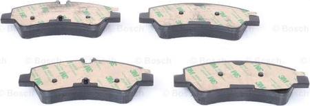 BOSCH 0 986 494 796 - Brake Pad Set, disc brake onlydrive.pro