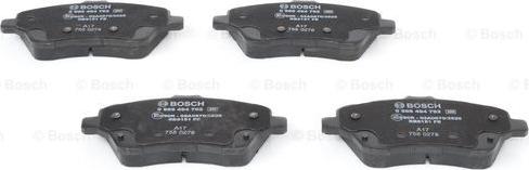 BOSCH 0 986 494 792 - Brake Pad Set, disc brake onlydrive.pro