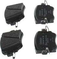 BOSCH 0 986 494 743 - Brake Pad Set, disc brake onlydrive.pro