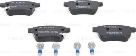 BOSCH 0 986 494 747 - Brake Pad Set, disc brake onlydrive.pro