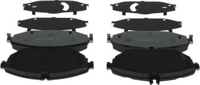 BOSCH 0 986 494 751 - Brake Pad Set, disc brake onlydrive.pro