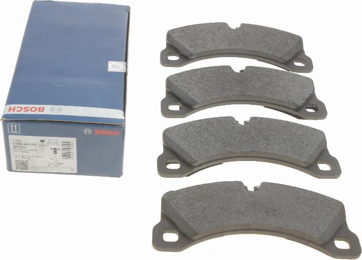 BOSCH 0 986 494 757 - Brake Pad Set, disc brake onlydrive.pro