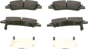 BOSCH 0 986 494 760 - Brake Pad Set, disc brake onlydrive.pro