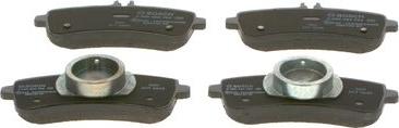 BOSCH 0 986 494 763 - Brake Pad Set, disc brake onlydrive.pro