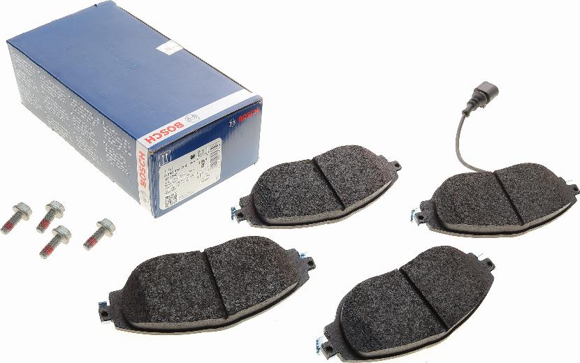 BOSCH 0 986 494 704 - Brake Pad Set, disc brake onlydrive.pro