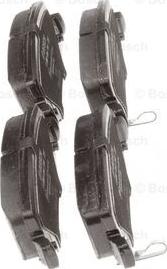 BOSCH 0 986 494 706 - Brake Pad Set, disc brake onlydrive.pro