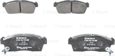 BOSCH 0 986 494 700 - Brake Pad Set, disc brake onlydrive.pro