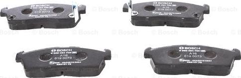 BOSCH 0 986 494 700 - Brake Pad Set, disc brake onlydrive.pro