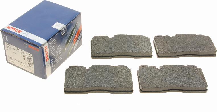 BOSCH 0 986 494 702 - Brake Pad Set, disc brake onlydrive.pro