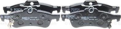 BOSCH 0 986 494 719 - Brake Pad Set, disc brake onlydrive.pro