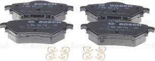 BOSCH 0 986 494 716 - Brake Pad Set, disc brake onlydrive.pro