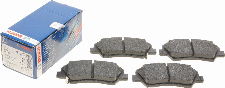 BOSCH 0 986 494 712 - Brake Pad Set, disc brake onlydrive.pro