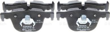 BOSCH 0 986 494 786 - Brake Pad Set, disc brake onlydrive.pro