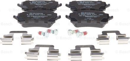 BOSCH 0 986 494 731 - Brake Pad Set, disc brake onlydrive.pro