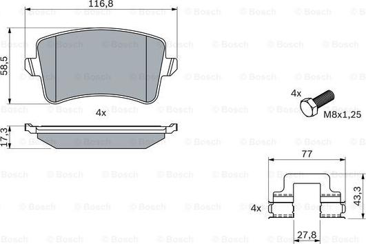 BOSCH 0 986 494 733 - Jarrupala, levyjarru onlydrive.pro