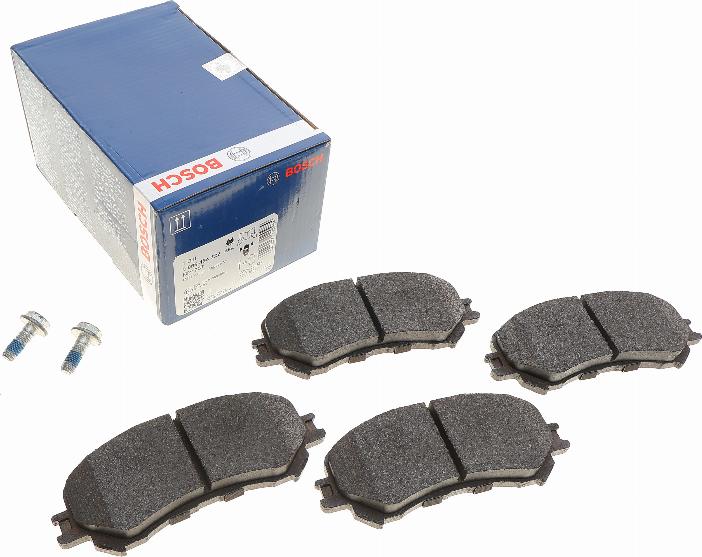 BOSCH 0 986 494 722 - Brake Pad Set, disc brake onlydrive.pro