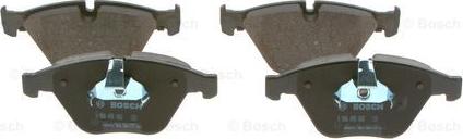 BOSCH 0 986 495 082 - Brake Pad Set, disc brake onlydrive.pro