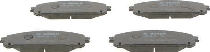 BOSCH 0 986 495 169 - Brake Pad Set, disc brake onlydrive.pro