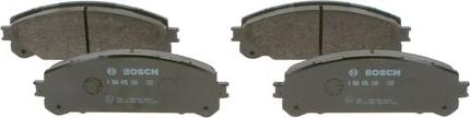 BOSCH 0 986 495 169 - Brake Pad Set, disc brake onlydrive.pro