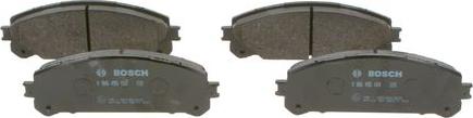 BOSCH 0 986 495 169 - Brake Pad Set, disc brake onlydrive.pro