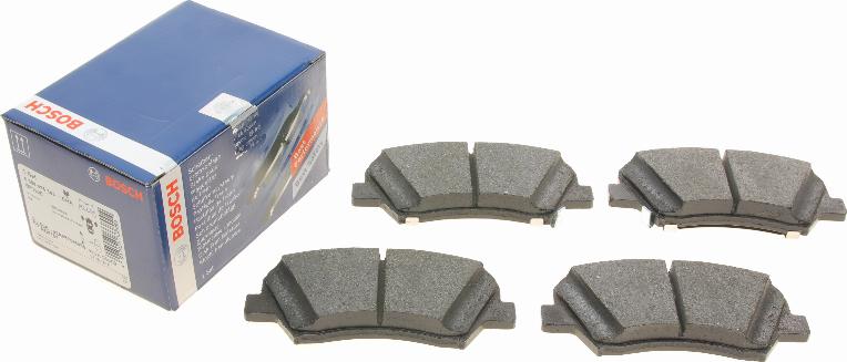 BOSCH 0 986 495 343 - Brake Pad Set, disc brake onlydrive.pro