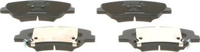 BOSCH 0 986 495 343 - Brake Pad Set, disc brake onlydrive.pro