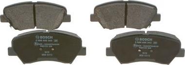 BOSCH 0 986 495 343 - Brake Pad Set, disc brake onlydrive.pro