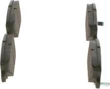 BOSCH 0 986 495 358 - Brake Pad Set, disc brake onlydrive.pro