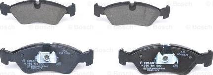 BOSCH 0 986 491 900 - Brake Pad Set, disc brake onlydrive.pro