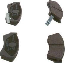 BOSCH 0 986 493 340 - Brake Pad Set, disc brake onlydrive.pro