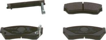 BOSCH 0 986 493 340 - Brake Pad Set, disc brake onlydrive.pro