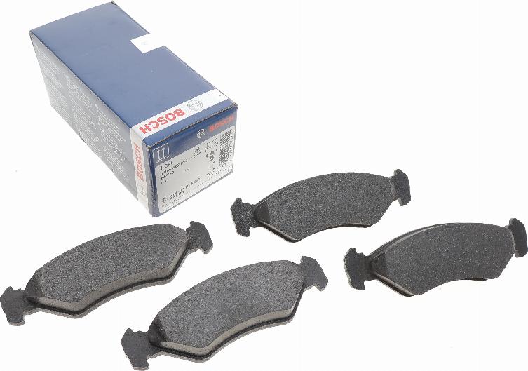 BOSCH 0 986 492 020 - Stabdžių trinkelių rinkinys, diskinis stabdys onlydrive.pro