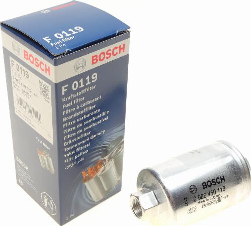 BOSCH 0 986 450 119 - Fuel filter onlydrive.pro